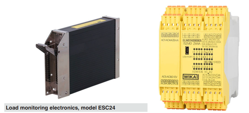 ESC24稱重監(jiān)控電子模塊 ELMS1安全電子模塊 德國(guó)威卡wika